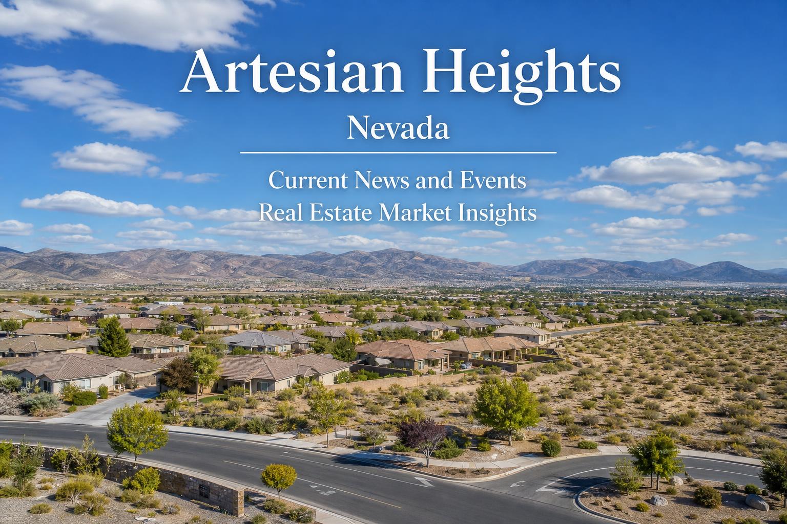 What Artesian Heights, NV Buyers Should Know About Value in August 2026