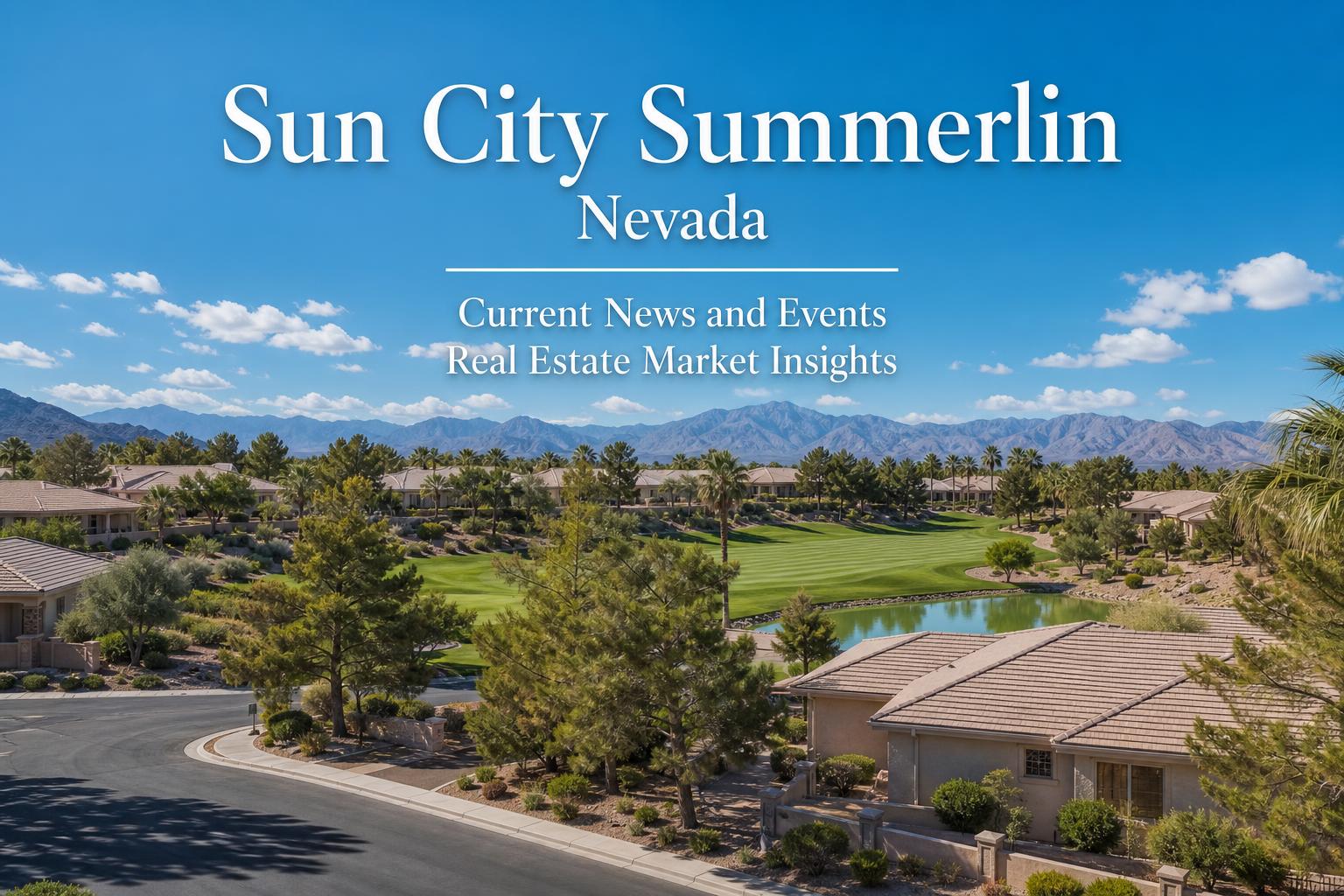 Should You Buy in Sun City Summerlin, NV in August 2026?